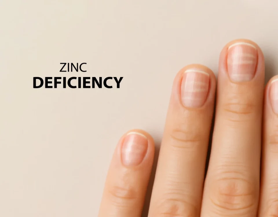 علائم کمبود روی در بدن